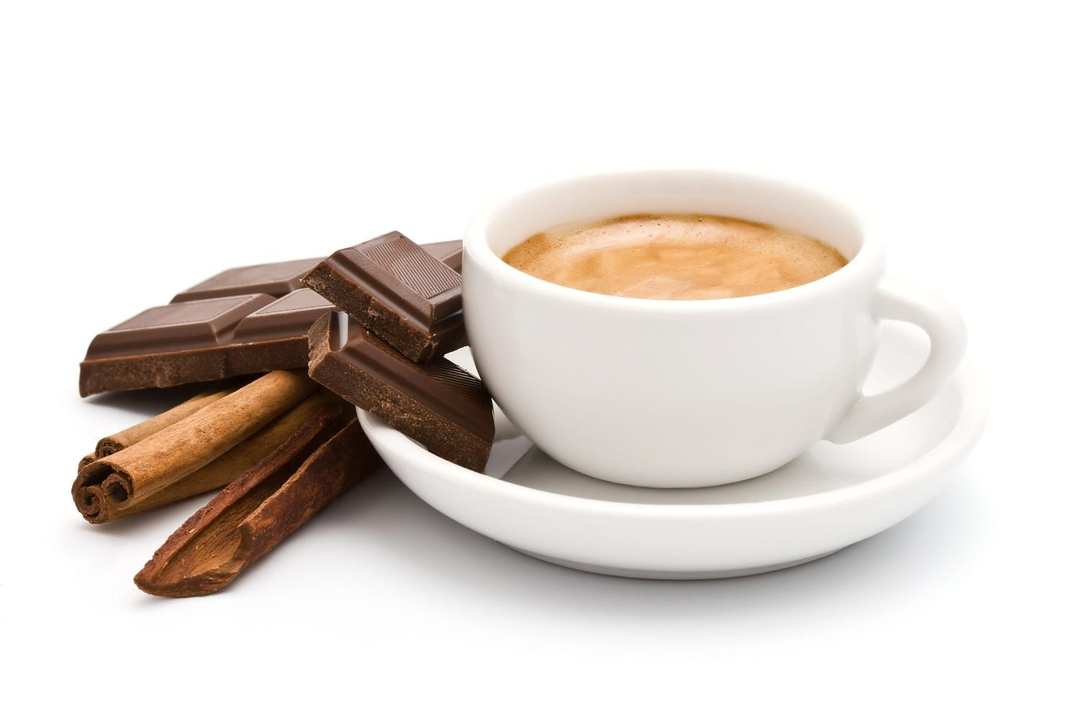 café e chocolate a dieta